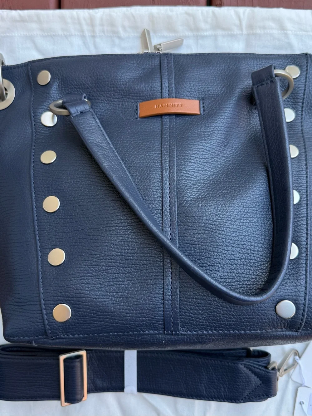 Hammitt Daniel Medium Indigo Navy 2023 Exclusive Limited Satchel Bag NWT RARE